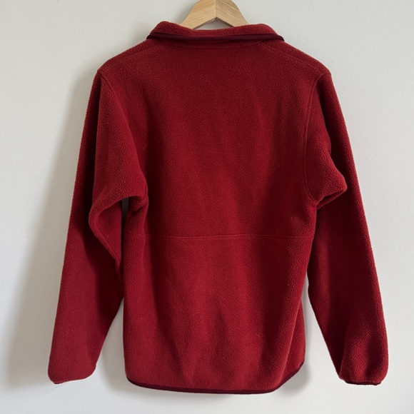 Patagonia Synchilla Pullover Half Zip Sweater Men’s Small Women’s Medium Orange - Picture 5 of 5
